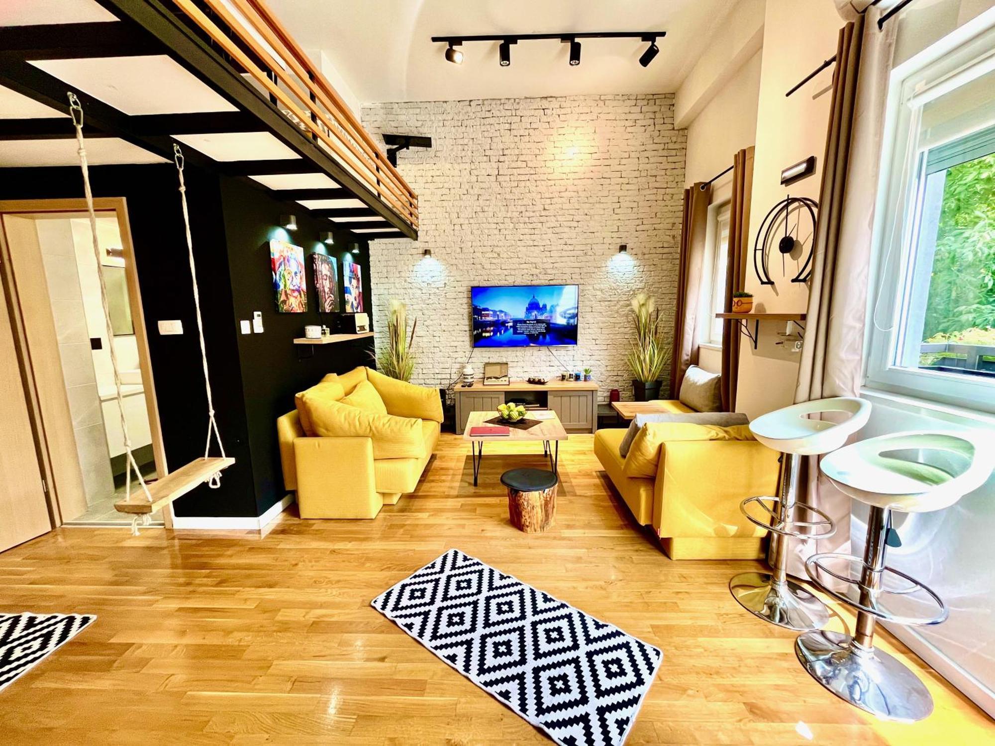 Lifestyle Gallery Apartment Skopie Exterior foto